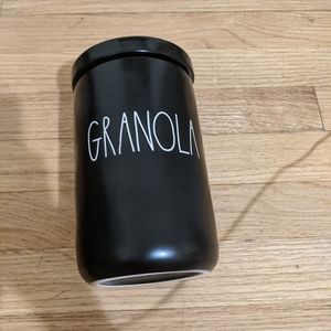 Rae Dunn Granola canister